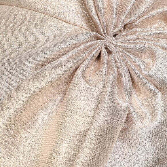 Caught in the Spotlight Champagne Sparkly Strapless Mini Dress - Picture 2 of 3